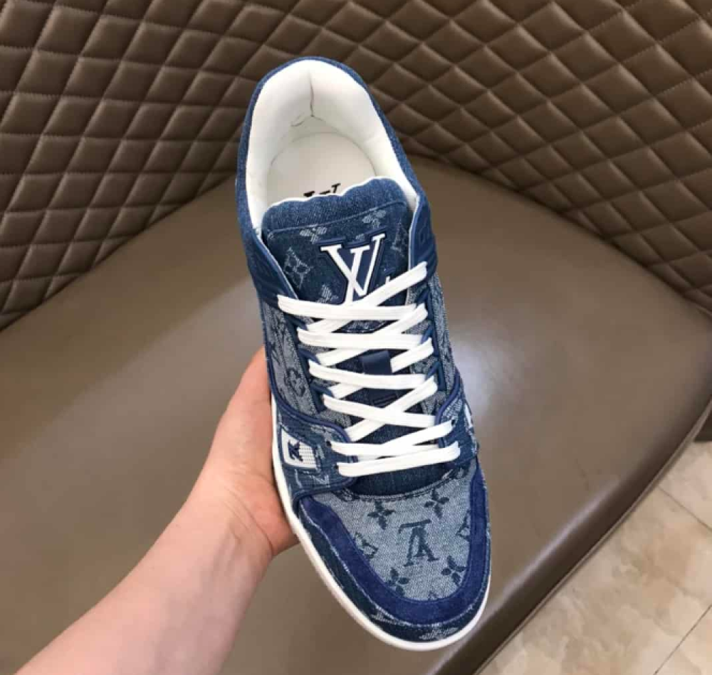 VIRGIL ABLOH Louis VUITTON 408 Sneakers in Denim