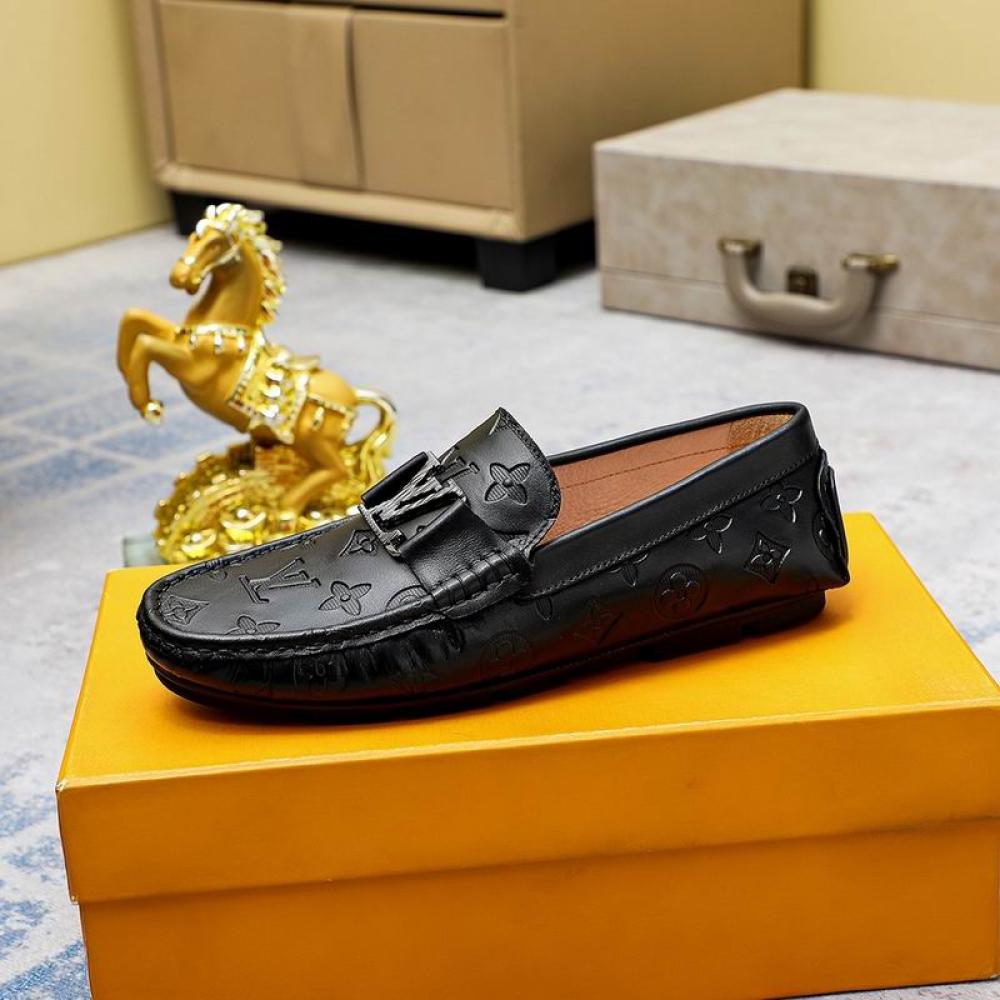 Casual Lv Men Dress Shoes Gender: Men Material: Leather LOUIS