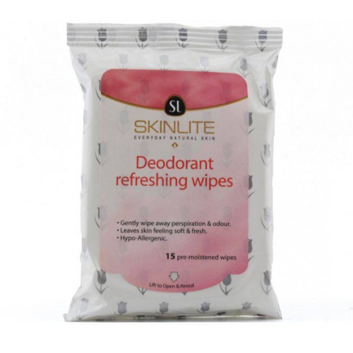 مناديل منعشة ومزيلة للعرق 15 قطعة من سكين لايت