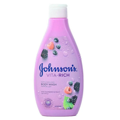 صابون سائل للاستحمام فيتا رتش مع خلاصة التوت من جونسون - 250 مل