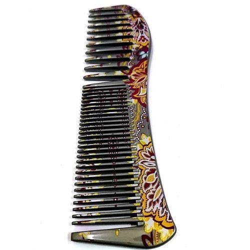 6 مشط مزخرفه لتصفيف الشعر