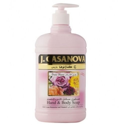 صابون سائل للايدي والاستحمام زهور الاحلام مع كريم مرطب من كازانوفا  - 500 مل