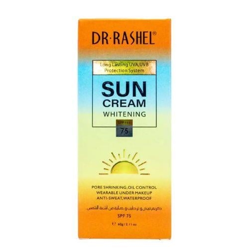 كريم تبيض وترطيب وحماية من أشعة الشمس بعامل حماية 75من د راشيل 60 جم