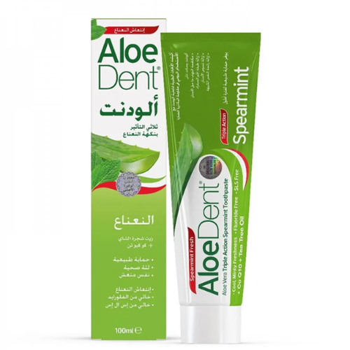 معجون اسنان ثلاثي التأثير بنكهة النعناع من الودنت 100مل