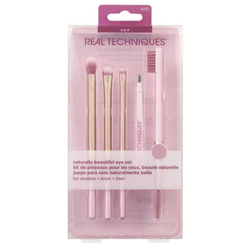 ريل تكنيكس - مجموعة فرش وإكسسوارات العيون جميلة بشكل طبيعي