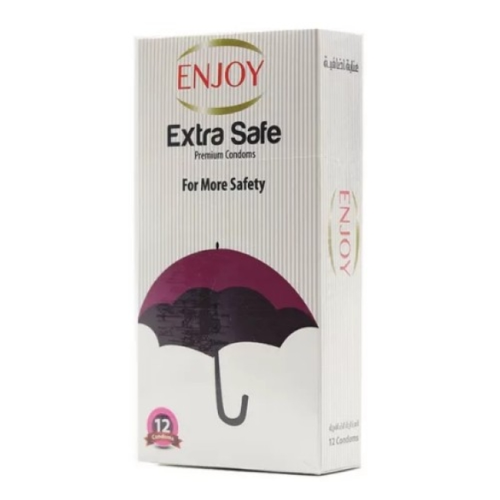 واقي ذكري لحماية إضافية من 12 قطعة من انجوي