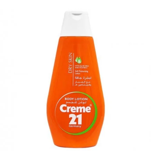 لوشن للجسم للبشرة الجافة مع الصبار وفيتامين هـ 400  مل من كريم 21