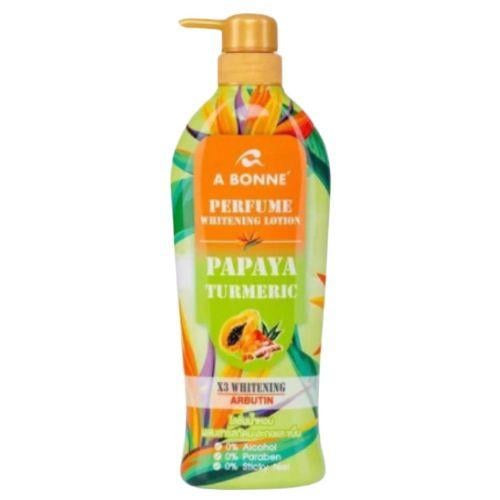 لوشن التبييض العطري بالكركم والبابايا من ابوني -500 مل