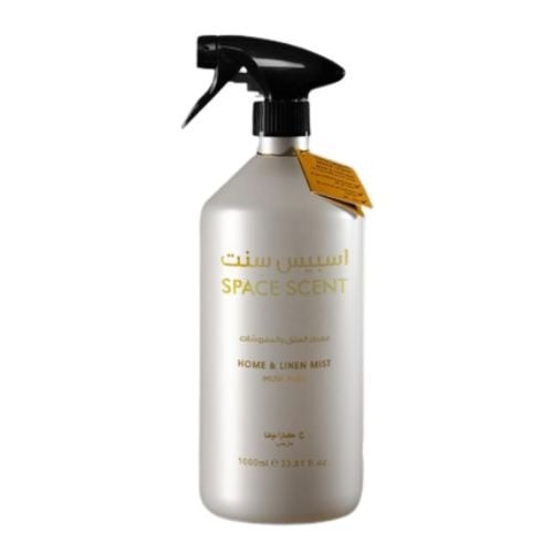 معطر المنزل و المفروشات  سبيس سنت مسك بيور من ج.كازانوفا 1000 مل