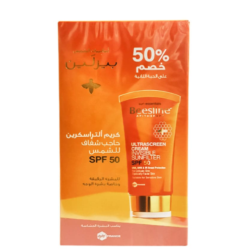 كريم ألتراسكرين حاجب شفاف للشمس( SPF 50 ) - من بيز...