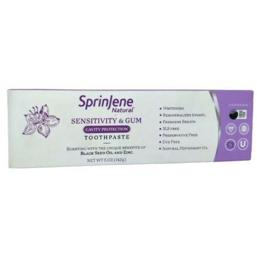 معجون أسنان لحساسية الأسنان واللثةمن سبرينجين الطبيعي-142جرام