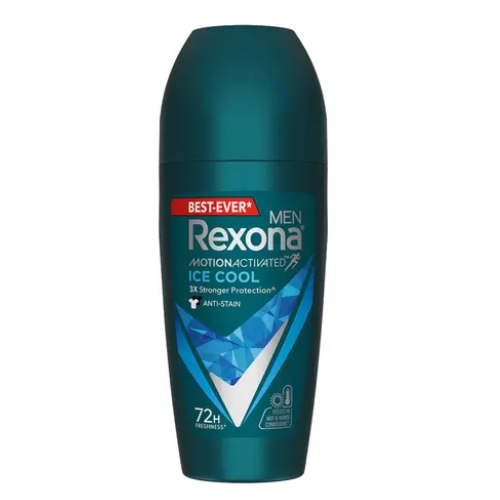 مزيل عرق رول ايس كول للرجال  من ريكسونا 50 مل