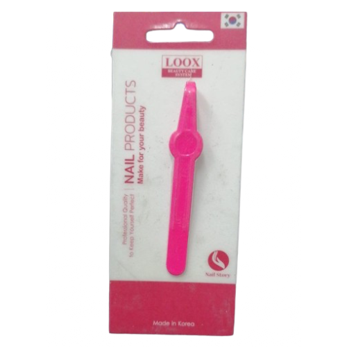 ملقط حواجب LOOX وردي