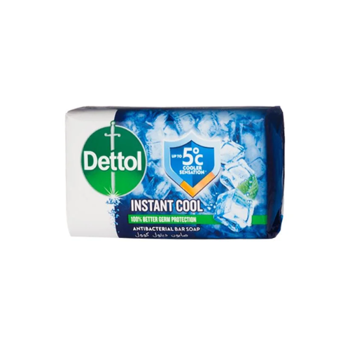 ديتول كول صابون مضاد للبكتيريا فوري بالمنثول والكافور - 165 جم