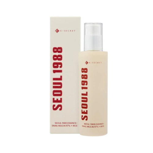 سيول 1988 خلاصة مخاط الحلزون 97 % والأرز لترطيب وتهدئة البشرة من كي سيكريت - 100 مل