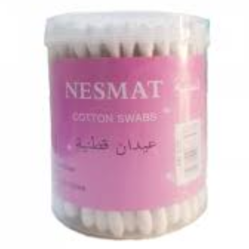 نسمة اعواد اذن قطن خشبيه 100عود