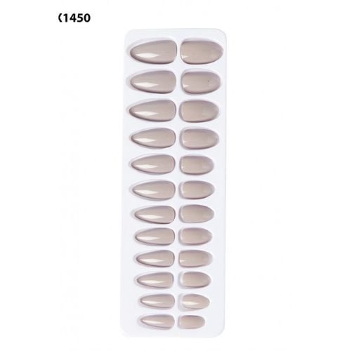 طقم أظافر لصق ذاتي لون X1450 من ناتوريد