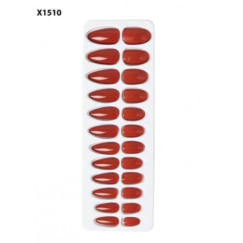 طقم أظافر لصق ذاتي لون X1510 من ناتوريد