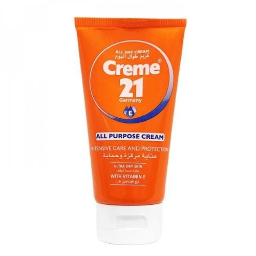 كريم طوال اليوم بفيتامين هـ للبشرة شديدة الجفاف من كريم21 75مل