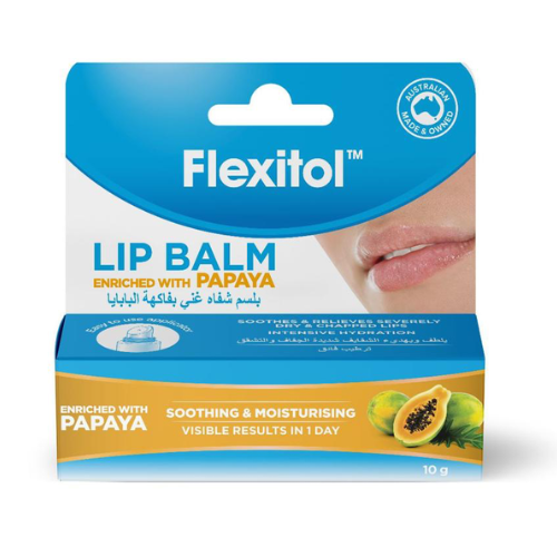 فليكسيتول , بلسم شفاه غني بفاكهة البابايا - 10 جم
