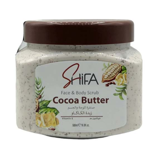 صنفرة زبدة الكاكاو من شفا 500 مل
