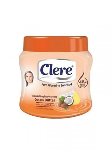 كريم مرطب الجسم بزبدة الكاكاو من كلير 300مل