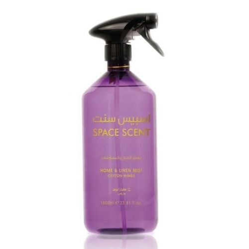 معطر المنزل و المفروشات  سبيس سنت كوتن وينغز من  ج.كازانوفا 1000 مل