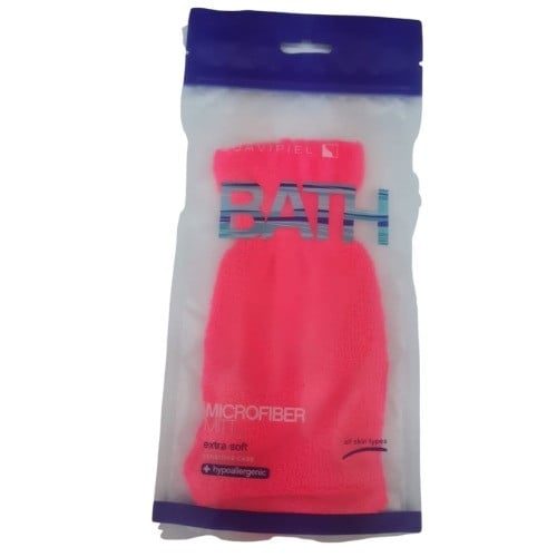 قفاز من الألياف للاستحمام  ناعم جدا من سوافيبيل وردي