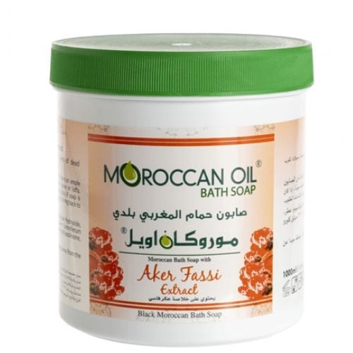 صابون حمام مغربي البلدي بخلاصة العكر فاسي من موروكان أويل 1000مل