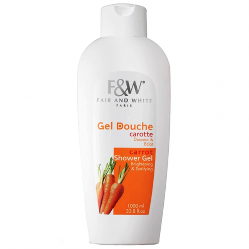 جل استحمام كاروت لتفتيح وتوحيد لون من فير آند وايت 1000 مل