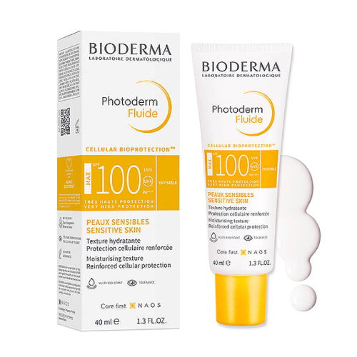 كريم بيوديرما فوتوديرم ماكس فلويد واقي الشمس SPF100 للبشرة الحساسة 40 مل