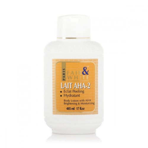 لوشن الحليب المبيض والمفتح المدعم بحمض الفواكه 500 مل - فير اند وايت
