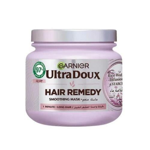 ماسك منعم للشعر بماء الأرز والنشا للشعر ألترا دو من غارنييه  340 مل