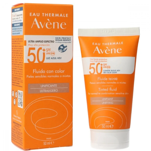 افين كريم واقي شمس +50 للبشرة - 50 مل