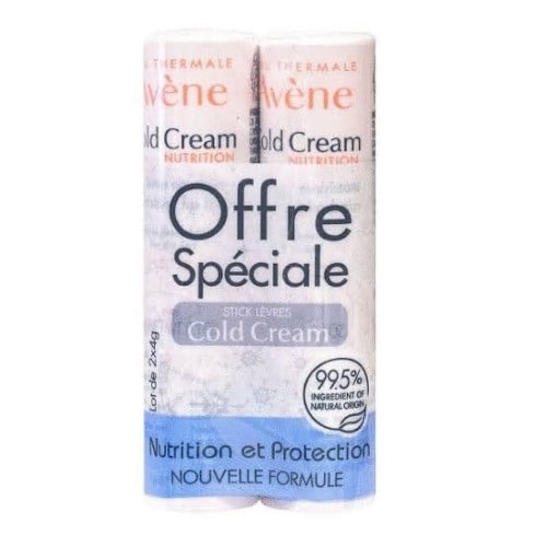 مغذي الشفاه كولد كريم من افين 4 غرام 2x