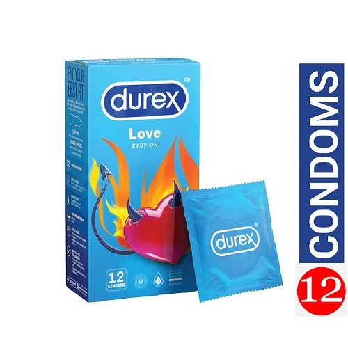 واقي ذكري  ديروكس  لوف 12 قطعه