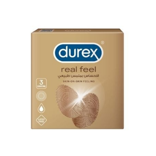 ديوركس واقيات ذكرية إحساس بملمس طبيعي  عدد 03