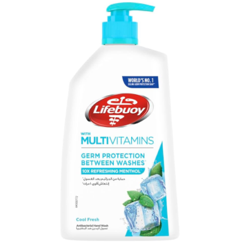 غسول اليد للحمايه من الجراثيم انتعاش البرودة من لايفبوي 500مل