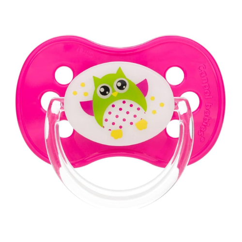 كانبول بيبيز، لهاية سيليكون مهدئة، 6-18 شهر، OWLS متناظرة، قطعة واحدة.