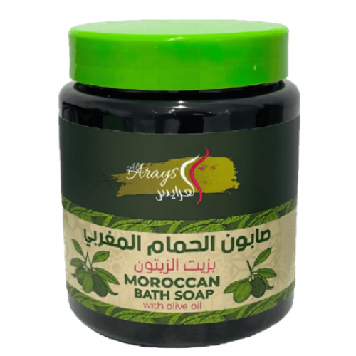 صابون مغربي بزيت الزيتون من العرايس - 700 جم