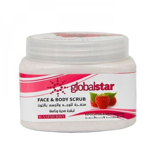 صنفرة للوجه والجسم بالتوت من جلوبال ستار 500مل