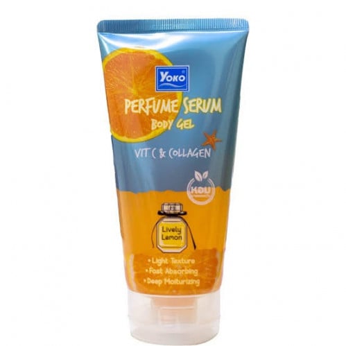سيروم جل الجسم المعطر بفيتامين سي والكولاجين من يوكو 120 مل