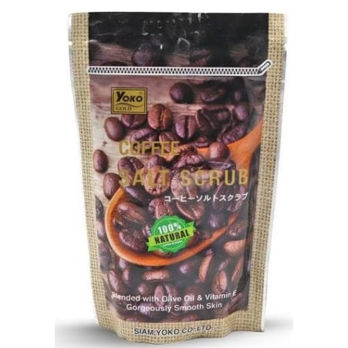 ملح مقشر للجسم بخلاصة حبوب البن من يوكو 350جم