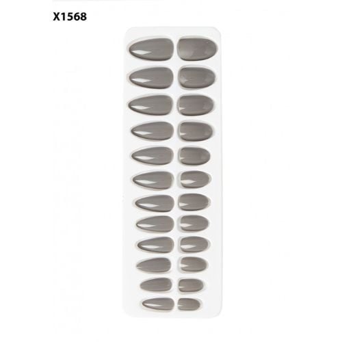 طقم أظافر لصق ذاتي لون X1568 من ناتوريد