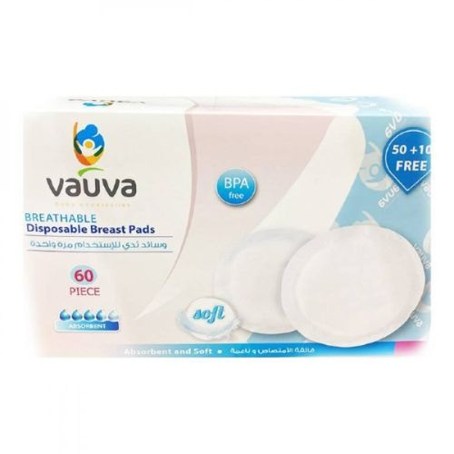 وسائد ثدي لمرة واحدة 60 حبة من فوفا