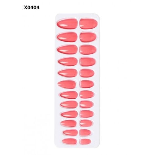 طقم أظافر لصق ذاتي لون X0404 من ناتوريد