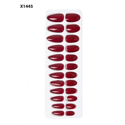 طقم أظافر لصق ذاتي لون X1445 من ناتوريد