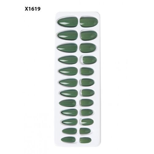 طقم أظافر لصق ذاتي لون X1619 من ناتوريد
