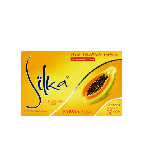 صابون البابايا لتفتيح البشرة من سيلكا 135 جرام