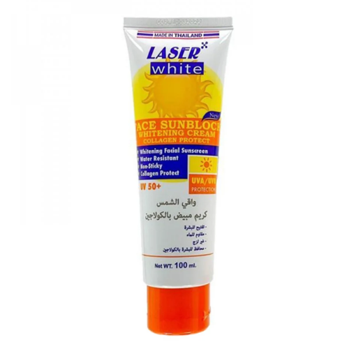 كريم واقي الشمس ومبيض بالكولاجين بعامل حماية 50+ من ليزر ...